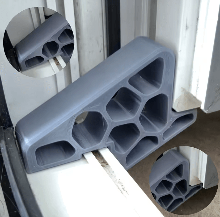 Heavy-Duty Anti-Slip Door Stopper Wedge Indoor Rubber Door Blocker