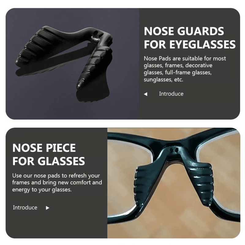 Soft Silicone Non-slip Nose Pad for Glasses, Eyeglasses, Sunglasses