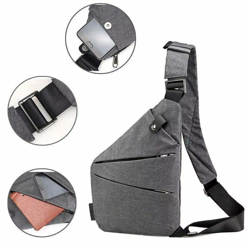 SecureFlow Waterproof Anti-Theft Chest Sling
