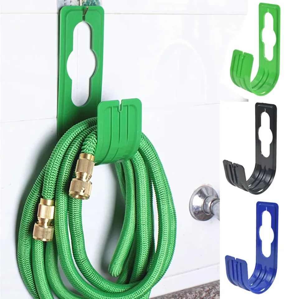 Wall Mounted Garden Hose Organizer – Heavy-Duty Water Pipe Reel Rack for Neat, Tangle Free Storage