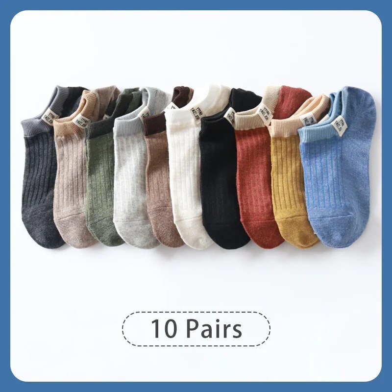 Cute Slogan Women Ankle Socks Soft Breathable Letter Print College Style Casual Socks