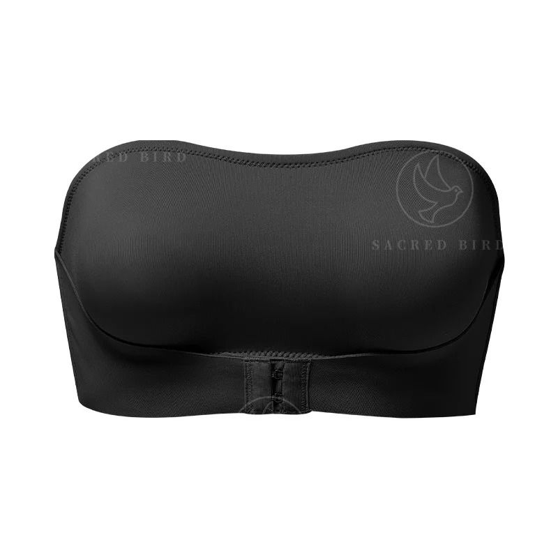 Effective Slip-proof Side One Piece Padded Ice Silk Seamless Strapless Bra