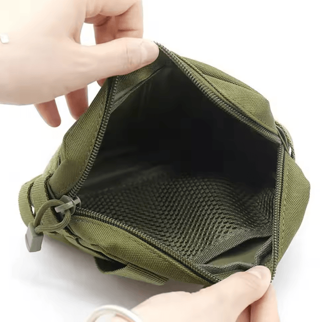 Tactical Molle EDC Waist Pouch Compact Nylon Utility Bag