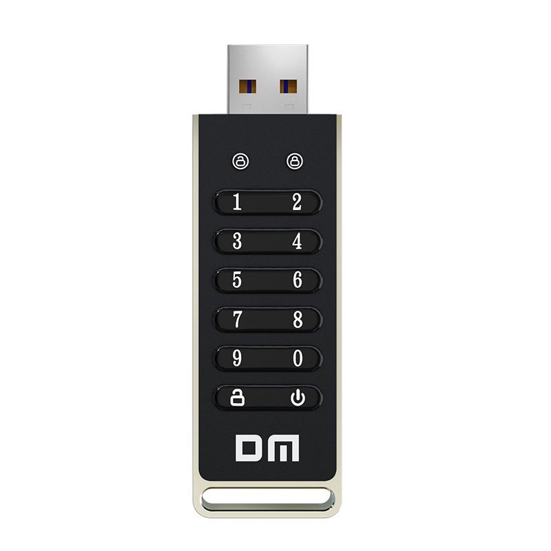 Encrypted USB Flash Drive with Password Protection and Auto Lock Security