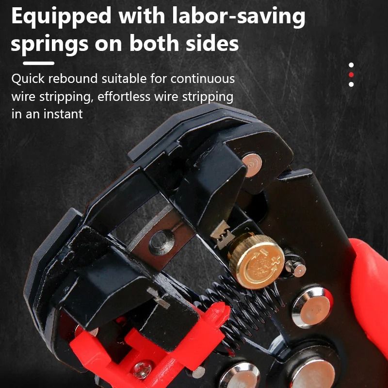 Automatic Wire Stripping Pliers Multifunction Cable Cutter and Crimping Tool