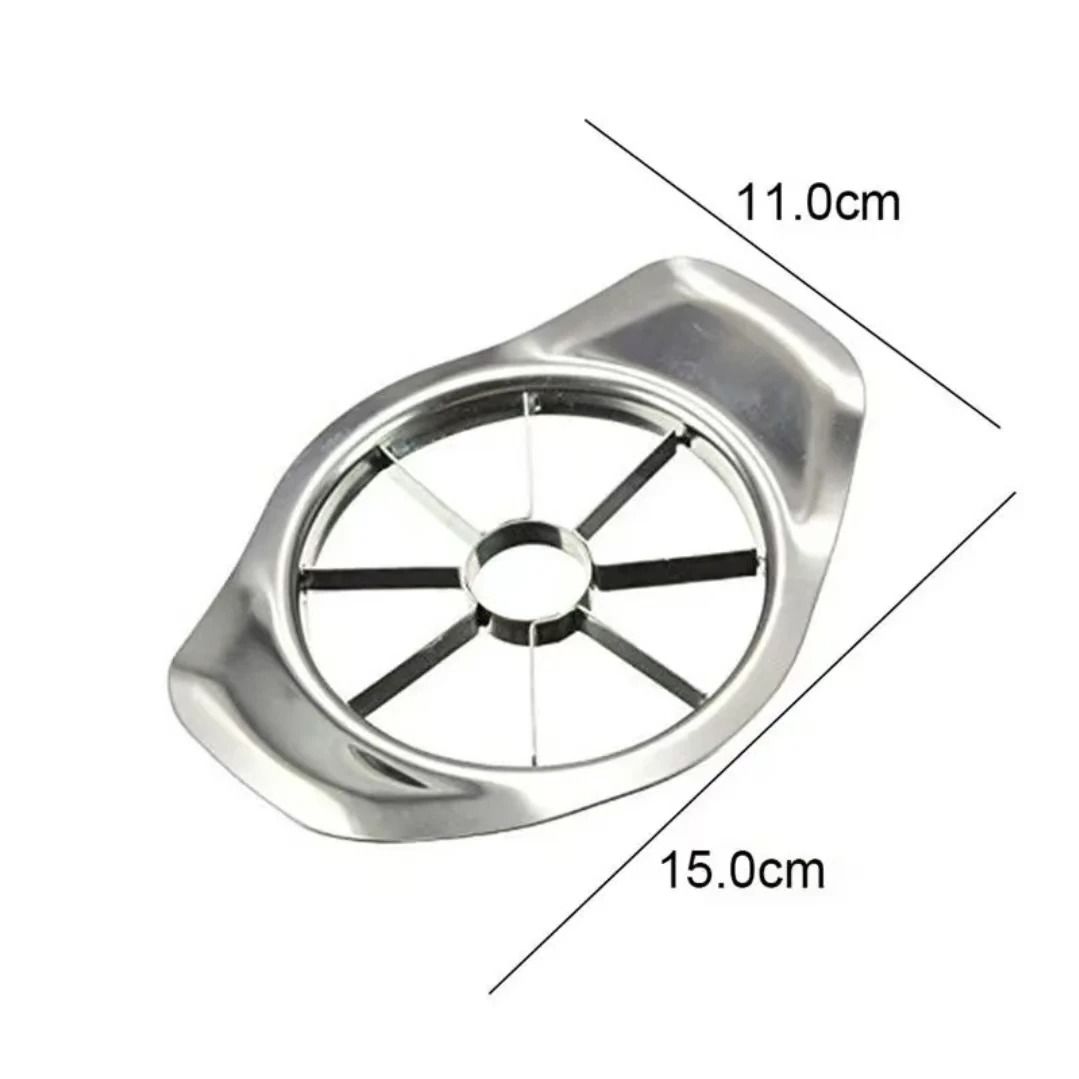 Stainless Steel Apple Slicer Corer Fruit Cutter Divider with Comfortable Handle