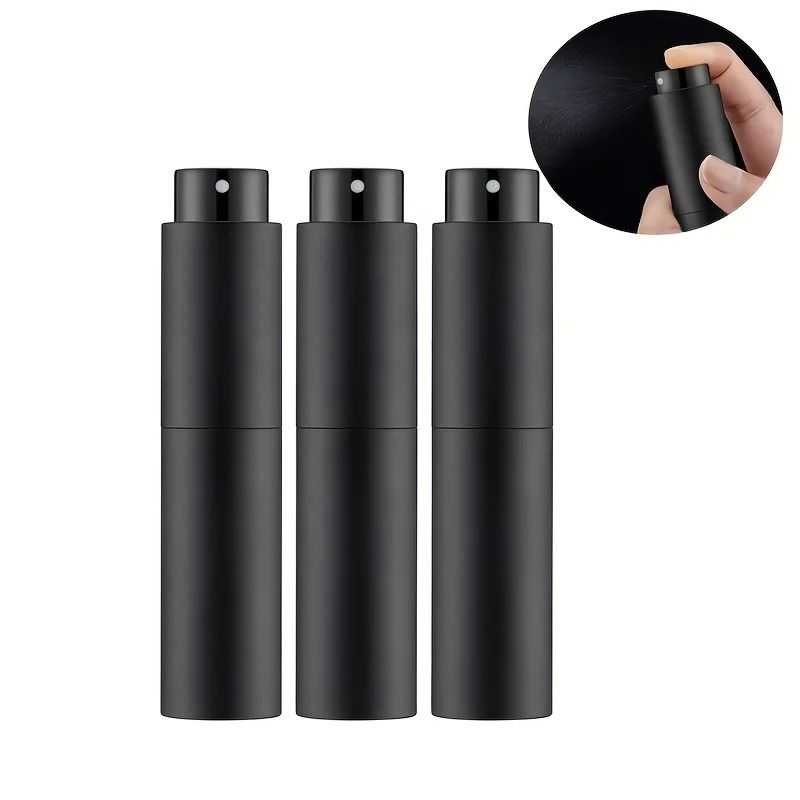 Refillable Travel Perfume Spray Bottle 10ml Portable Cologne Atomizer