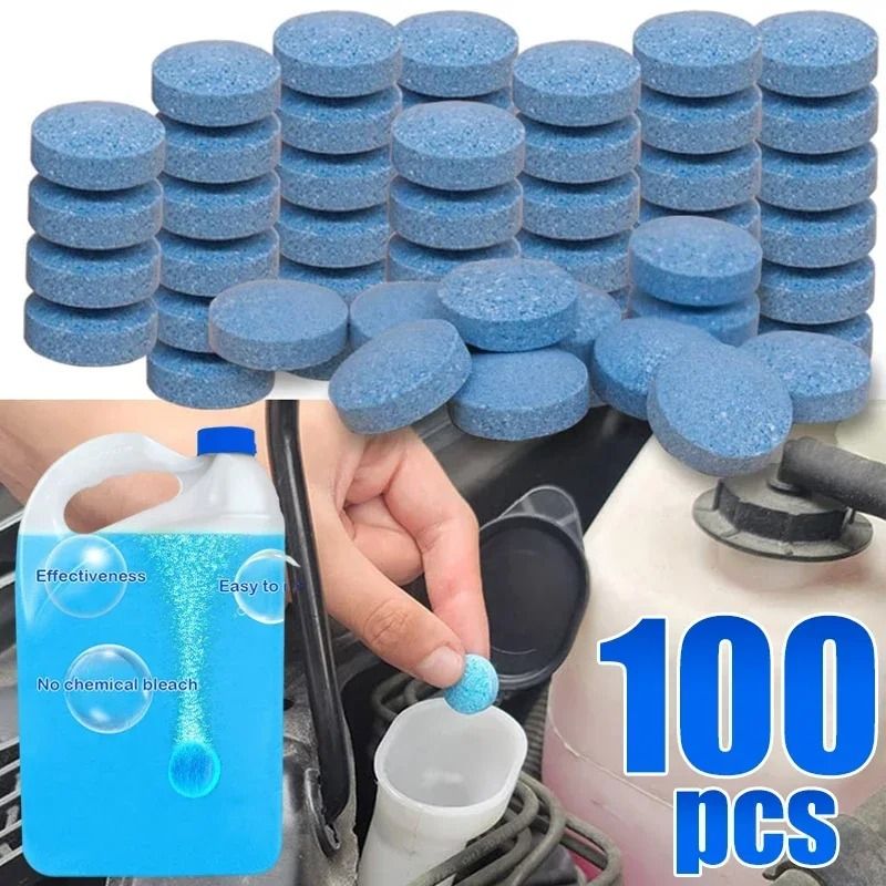 All Season Windshield Washer Effervescent Tablet Concentrate