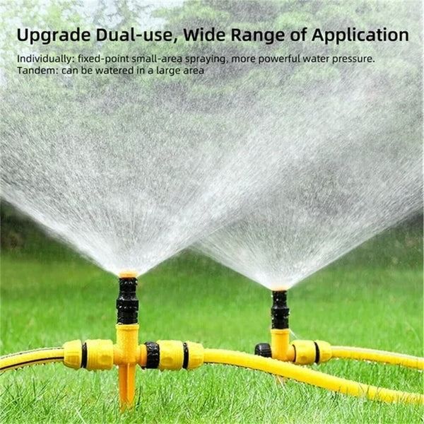 Auto Irrigation System, Garden Lawn Sprinkler, Rotation, Water-Saving Patio Sprinkler