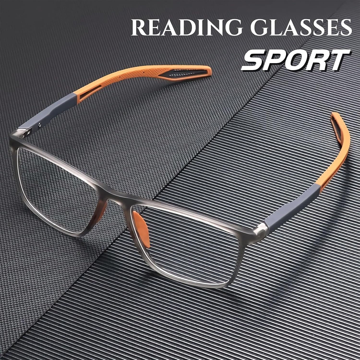 Ultralight Anti-Blue Light Reading Glasses – TR90 Sports Eyewear for Men & Women (Diopters +1.0 to +4.0)