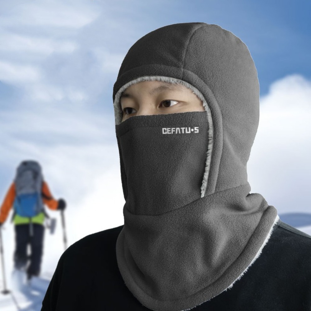 Winter Balaclava Ski Mask Neck Warmer – Windproof Thermal Hood for Men and Women