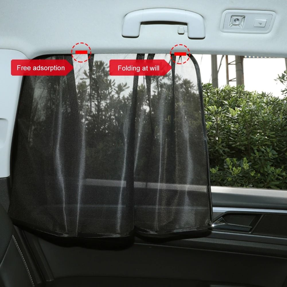 Magnetic Car Window Sun Shade UV Protection Auto Side Window Sunshade Cover