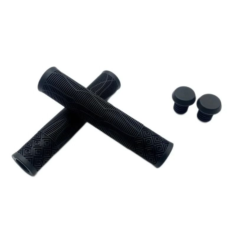 Bicycle Soft Rubber Handlebar Grips (1 Pair)