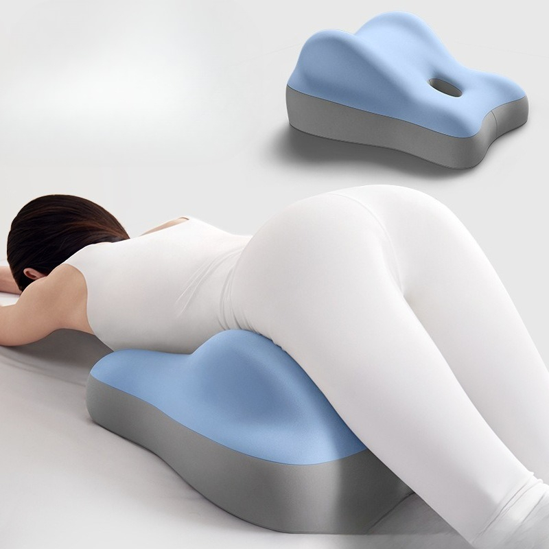 Ergonomic Memory Foam Bed Pillow for Waist & Tummy Support