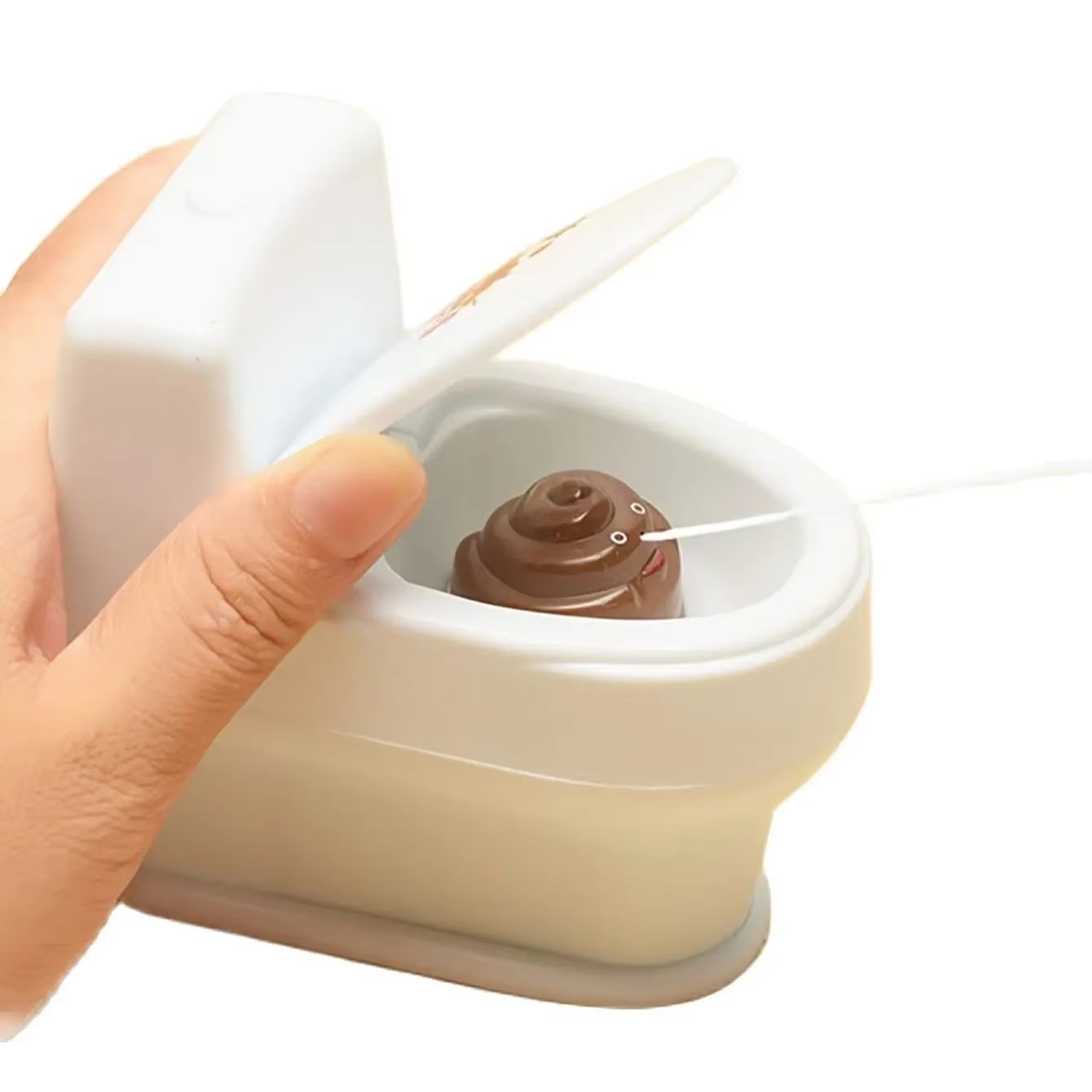 Funny Puppy Spray Prank Toy Toilet Simulation Joke Sprinkler