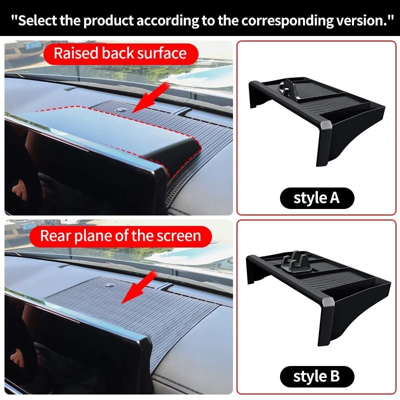 Toyota Land Cruiser 300 Multimedia Display Back Storage Protection Cover
