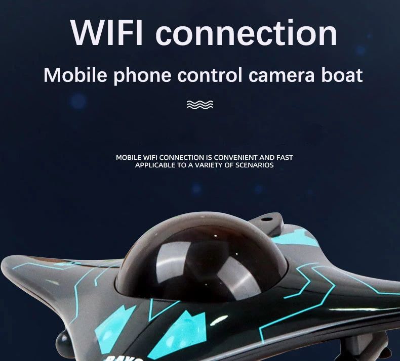 RC Submarine Boat with Camera