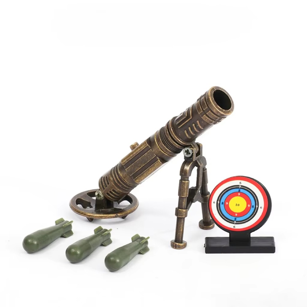 Military Blaster Toys, Tactical Mortar Launcher, Shooting Rockets, Missile Gun Game, Kids, Boys, Girls, Adults