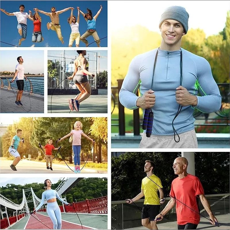 Tangle-Free Speed Wire Jump Rope
