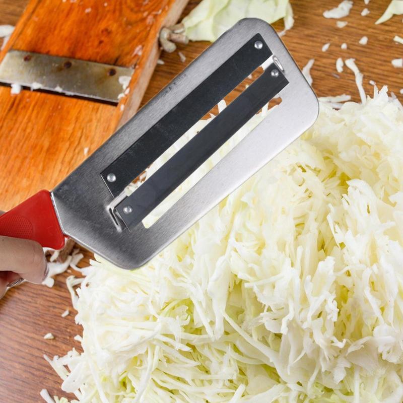Cabbage Shredder Manual Vegetable Cutter Easy Coleslaw Slicer & Kitchen Tool