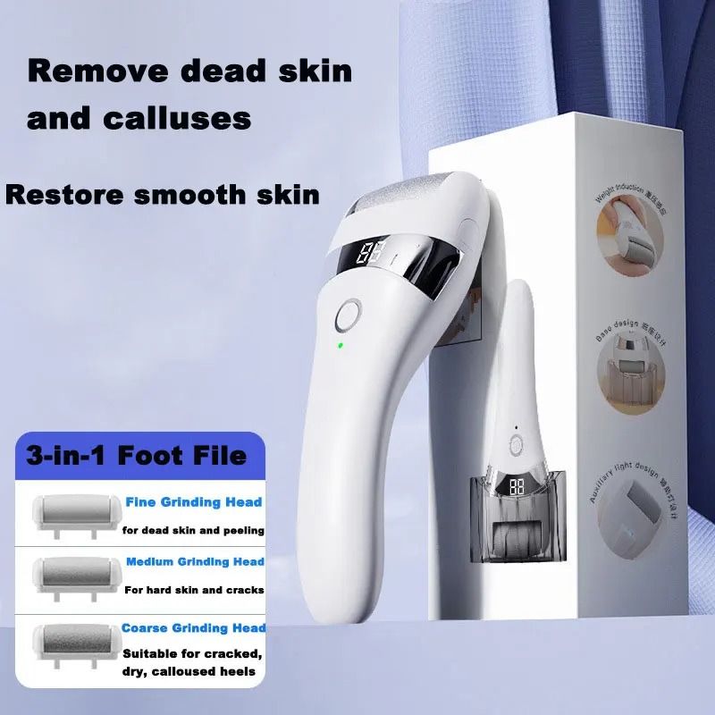 3 In 1 Electric Foot File Callus Remover