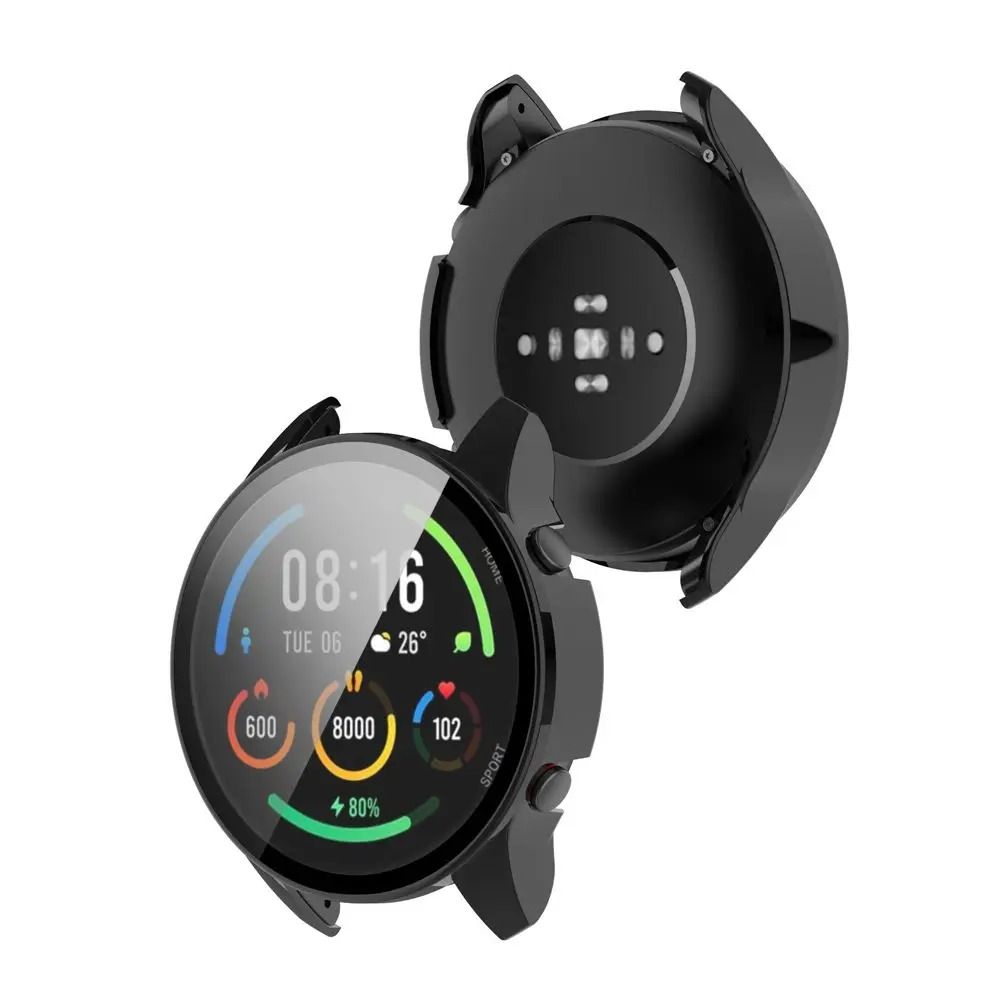 Full PC Protective Watch Case – Integrated Tempered Glass Shield – High-Yield Wearable Interaction Hub