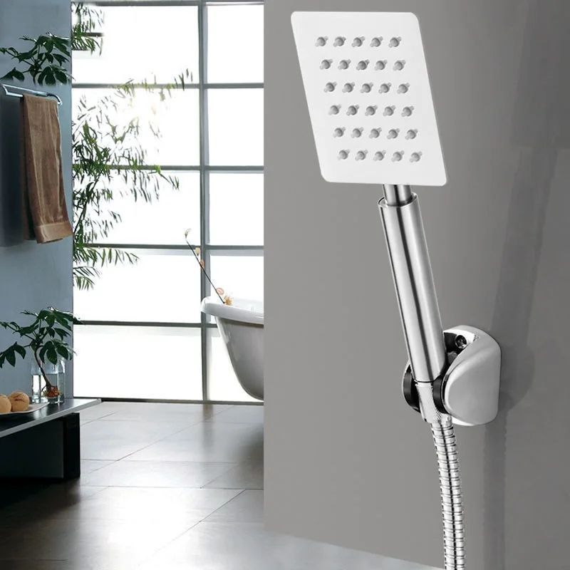 High Pressure Handheld Shower Head Stainless Steel Bathroom Set