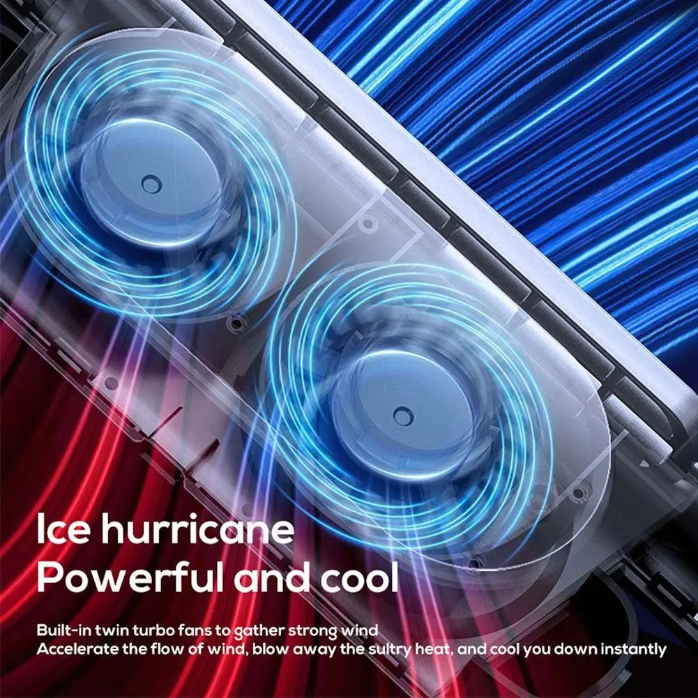 USB Car Seat Cooling Fan with 3 Speed Settings