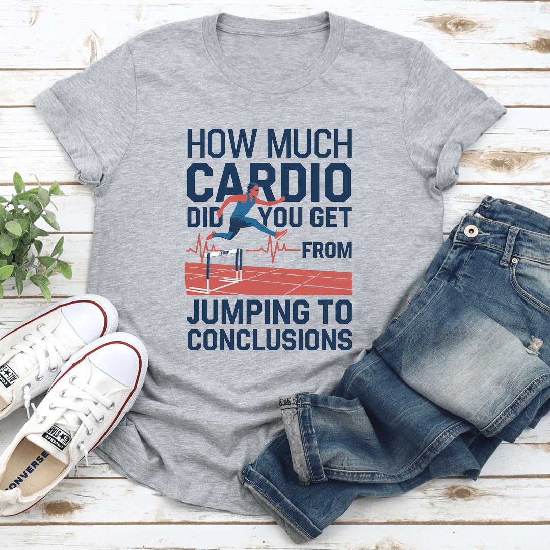 How Much Cardio Did You Get From Jumping Tee