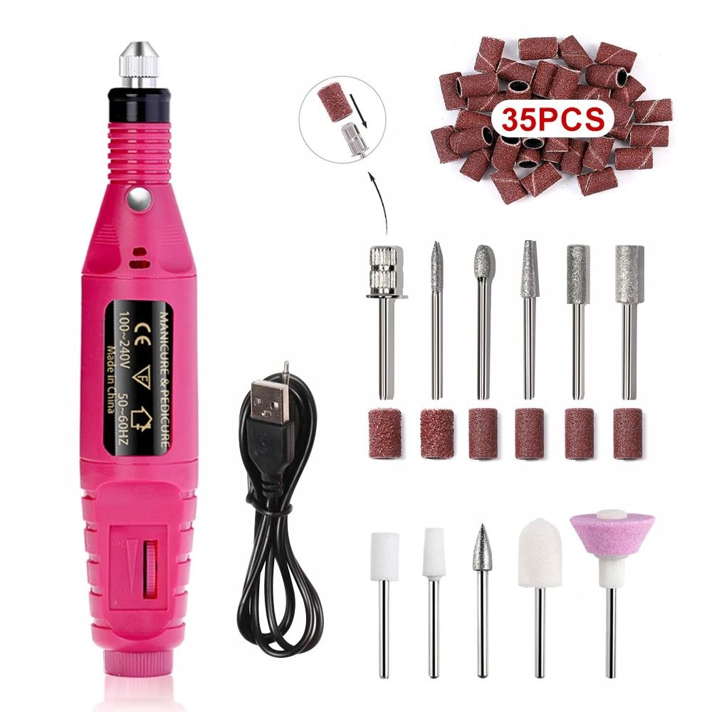 Electric Nail Drill and Sander Set