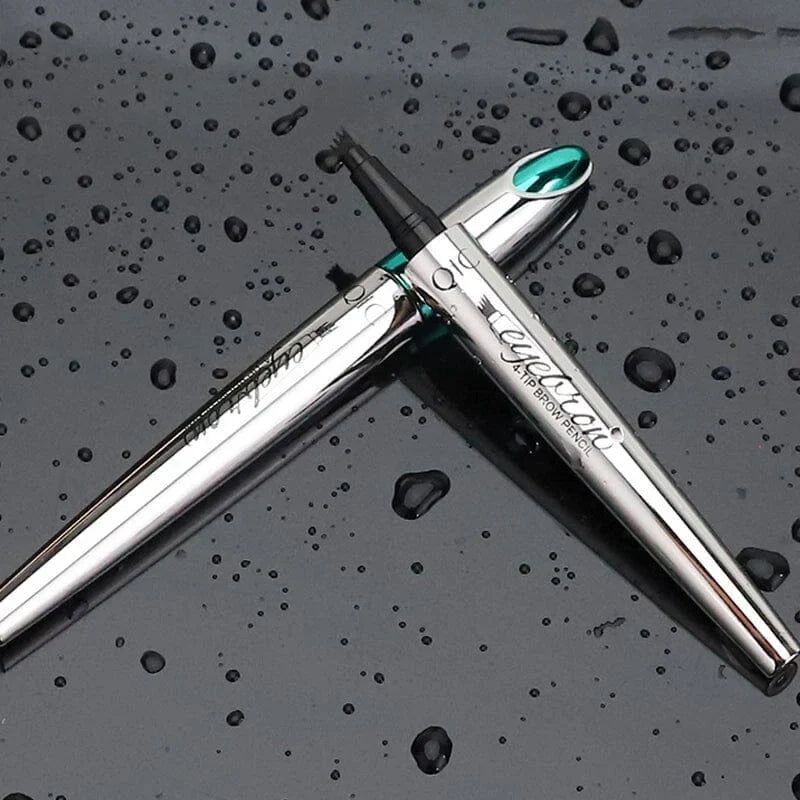 Ultra-Fine Waterproof Liquid Eyebrow Pencil – 3D Long-Lasting Dark Brown