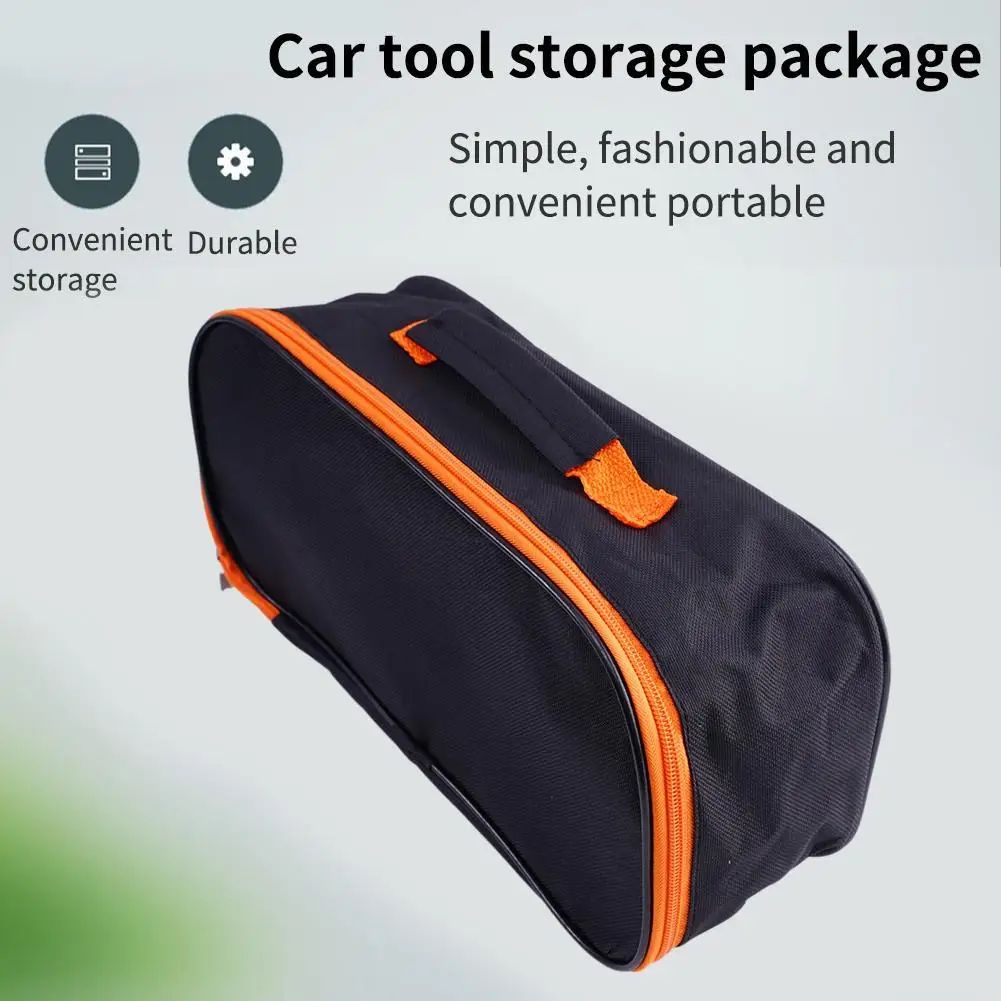 GearMate Portable Tool Storage Bag - Durable Oxford Cloth Tool Bag for Car & Home Organization