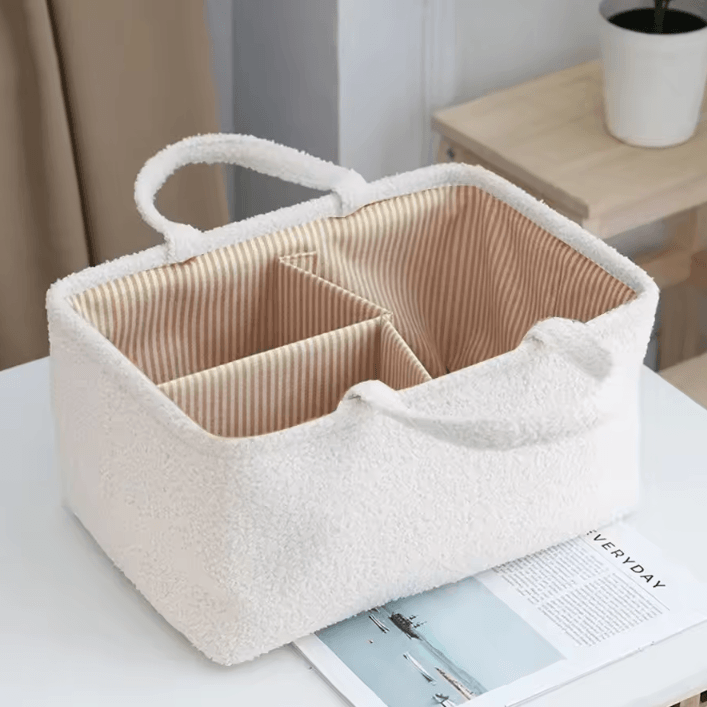 Portable Mommy Diaper Bag – Multi-Function Baby Organizer & Bottle Storage Handbag