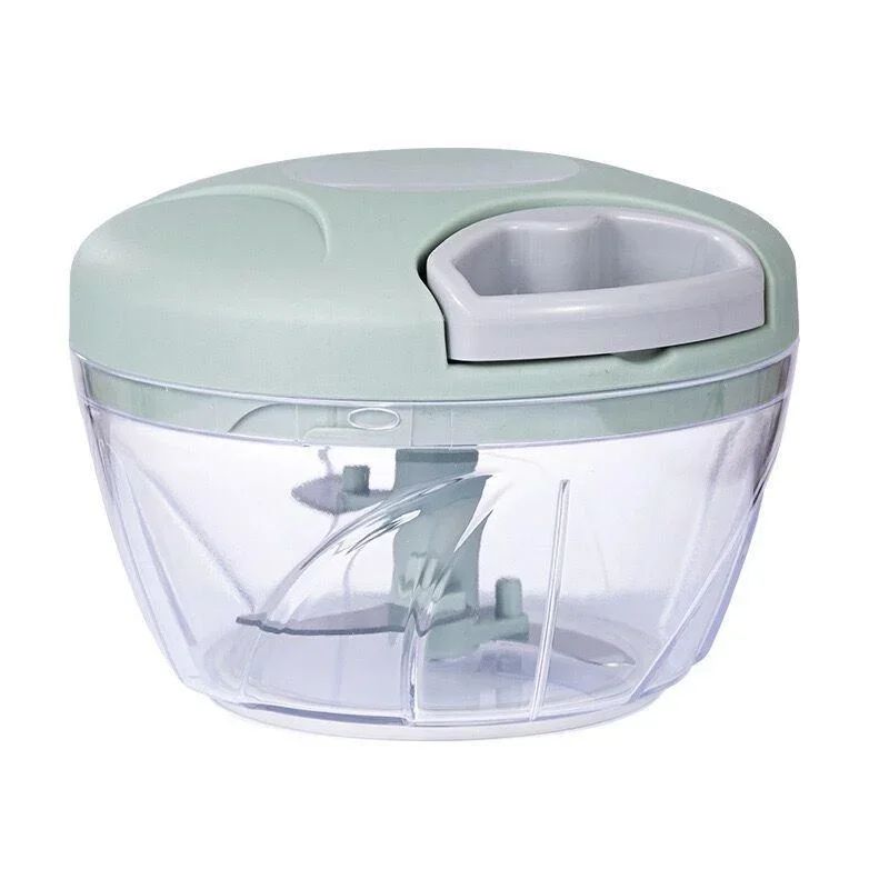 SmartSpin Manual Food Chopper & Garlic Crusher (500/900ML Capacity)