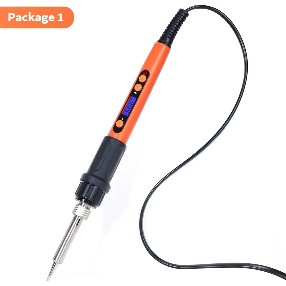 Digital Adjustable Temperature Electric Soldering Iron Kit 100W