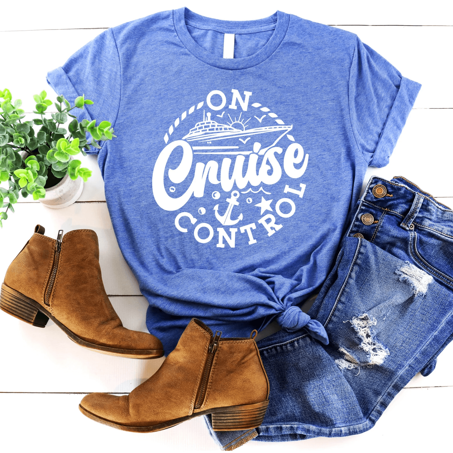 On Cruise Control Cruise Vacation Tee & Family Shirt