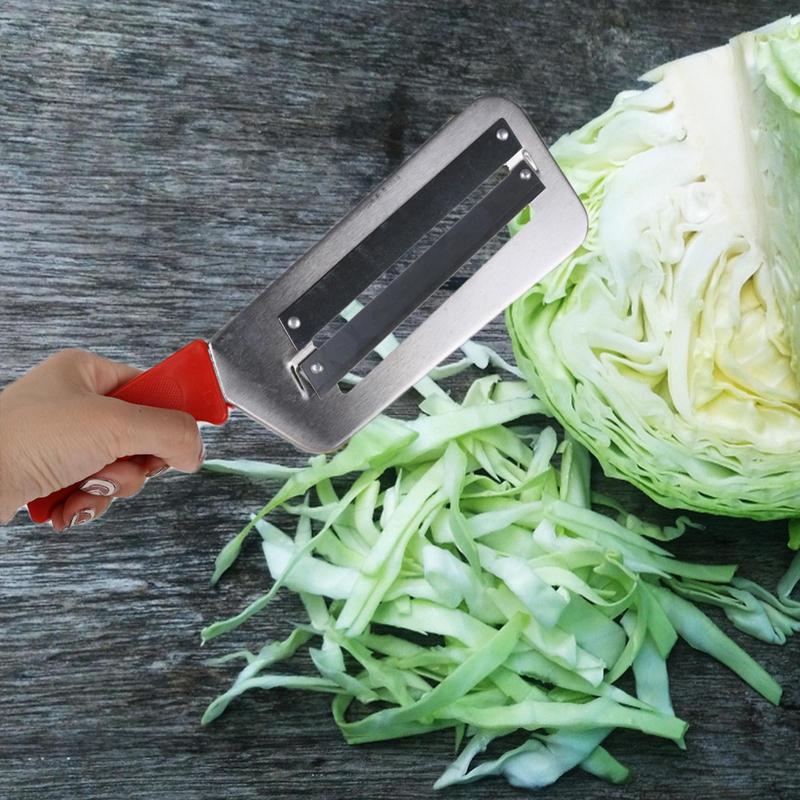 Cabbage Shredder Manual Vegetable Cutter Easy Coleslaw Slicer & Kitchen Tool