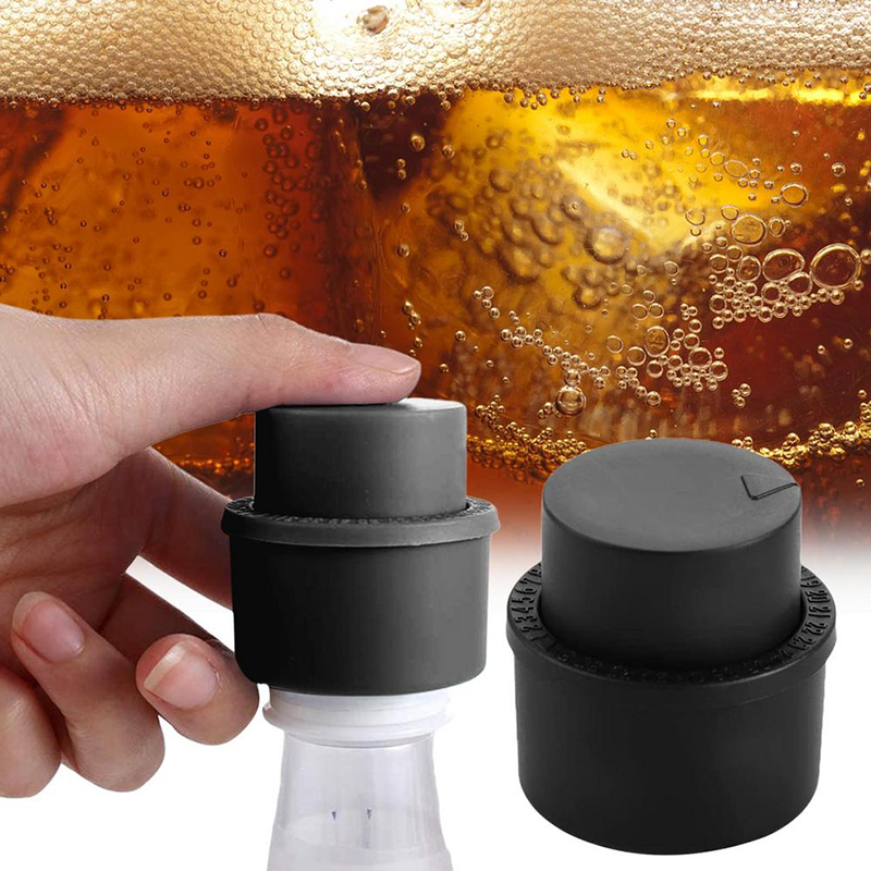 Fashion Soda Cover Caps, Durable Silicone Soda Saver Pump Caps, High Quality Bottle Caps for Drinks