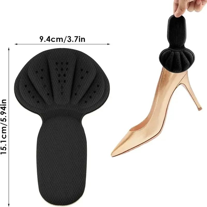 2 in 1 Sponge Heel Cushion & Shoe-Cover Back Inserts
