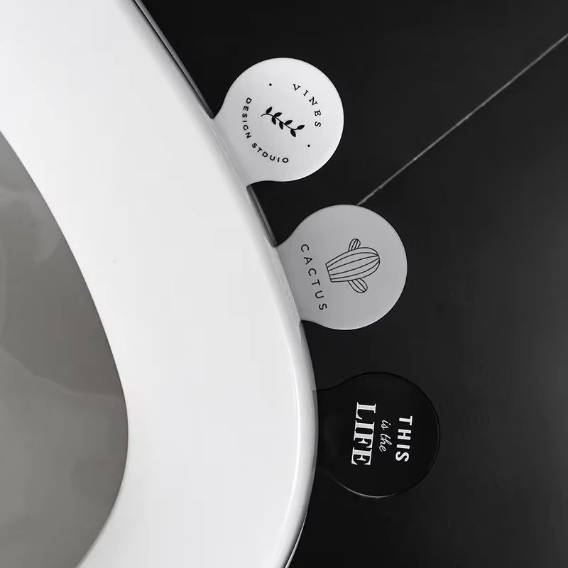 Self-Adhesive Toilet Lid Lifter Anti-Dirty Bathroom Seat Lid Handle