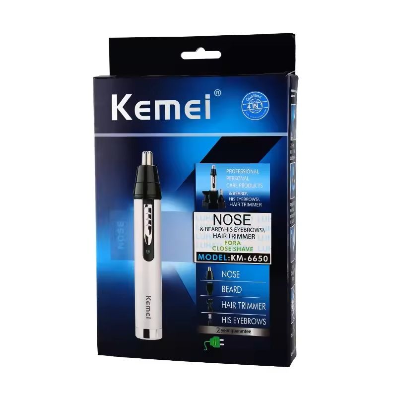 All in 1 Rechargeable Nose Ear Hair Trimmer Grooming Kit