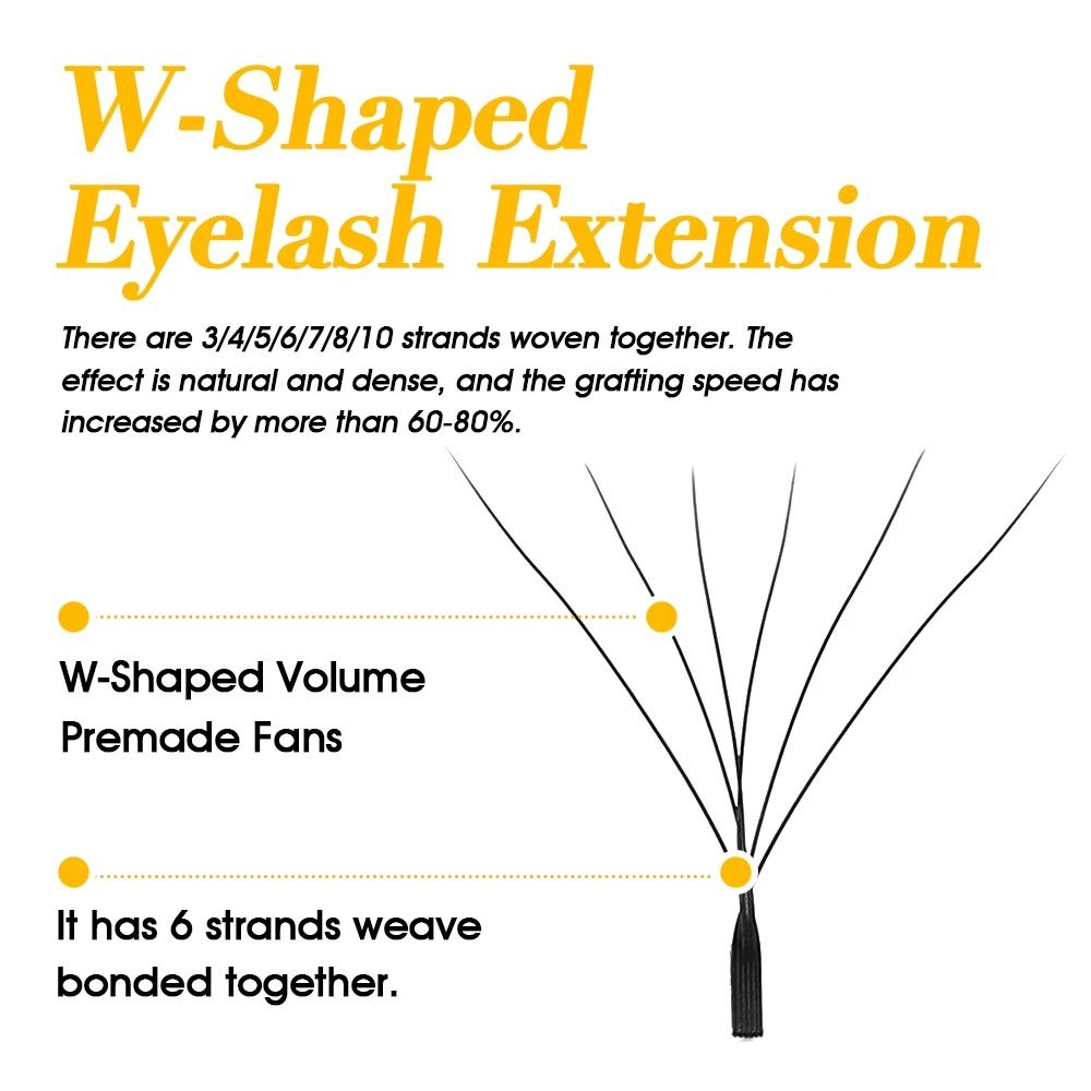Multi Dimensional Premium W Shaped Lash Series