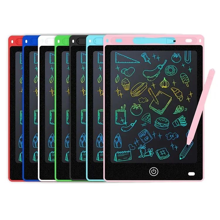 LCD Writing Tablet for Kids 10 Inch or 12 Inch Digital Drawing Board Reusable Handwriting Pad Magic Sketch Toy Gift