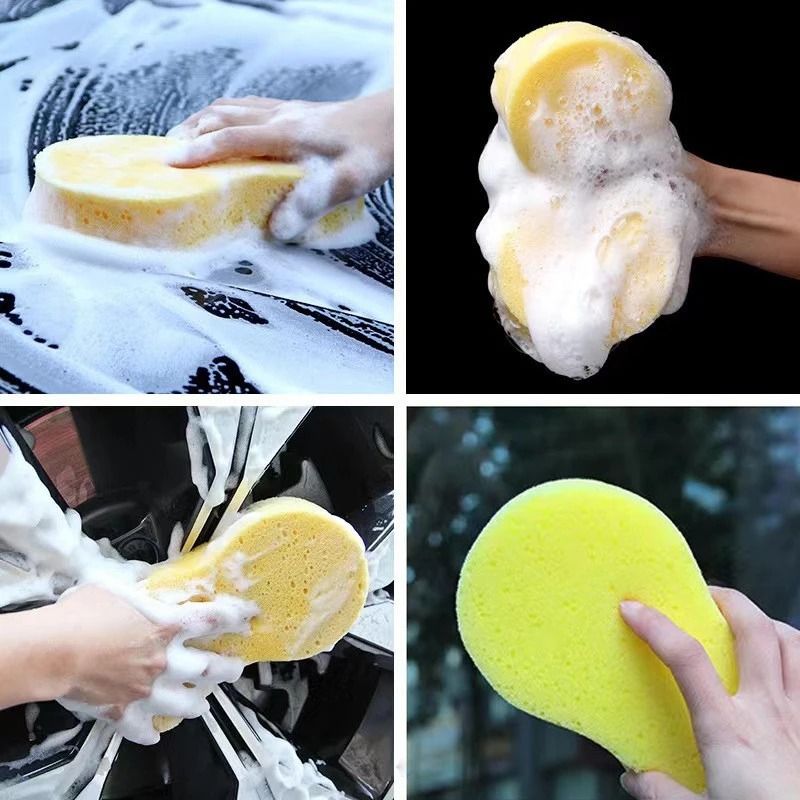 Large Honeycomb Car Wash Sponge High Density Auto Cleaning Foam Block