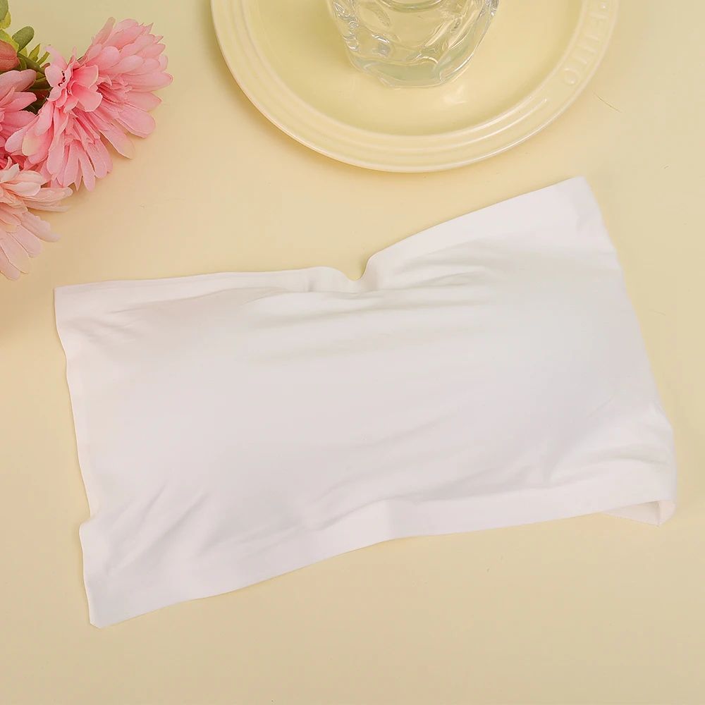 SilkyAir Ice Silk Strapless Seamless Tube Top Bra