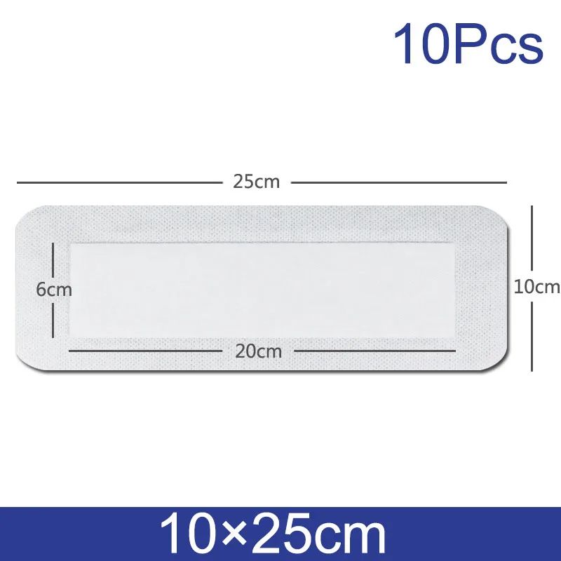 Sterile Dressing Waterproof Breathable Cushion Adhesive Plaster, Wound Hemostasis Sticker First Aid Bandage Emergency