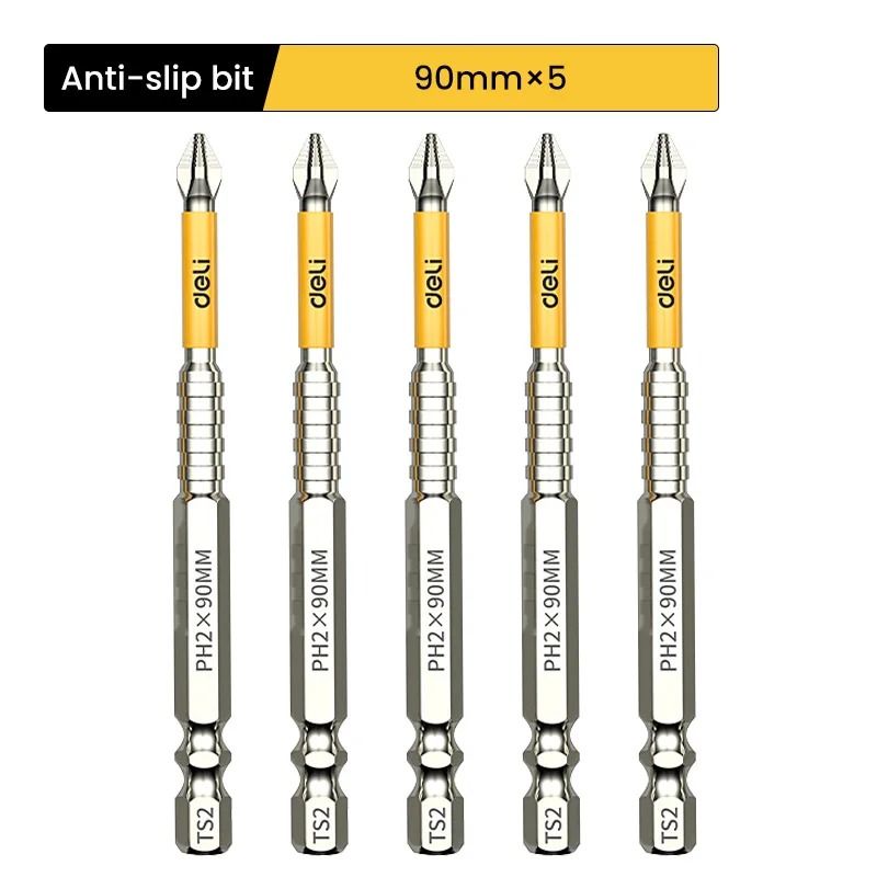 Non Slip PH2 Magnetic Batch Bit Cross Screwdriver Set