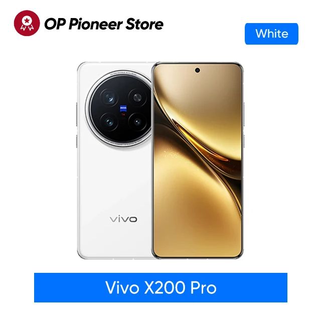VIVO X200 Pro 5G AMOLED Flagship Phone - Dimensity 9400 smartphone with 120Hz Display, 6000mAh + 90W Fast Charge