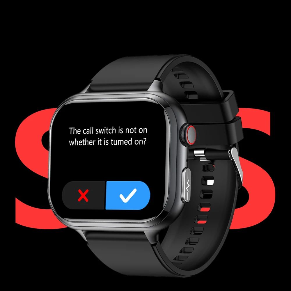 VALDUS VE31 Pro ECG Bluetooth Calling Smartwatch
