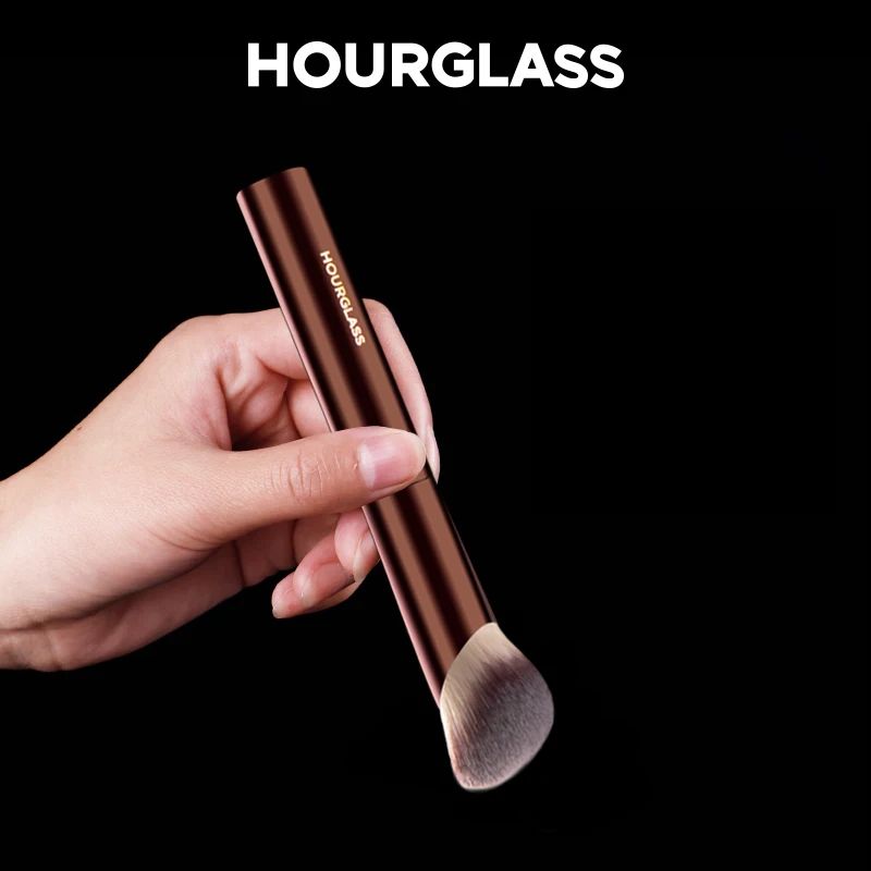Hourglass Ambient Soft Glow Foundation, Vegan, Soft Fiber Bristles for Seamless Liquid & Cream Application